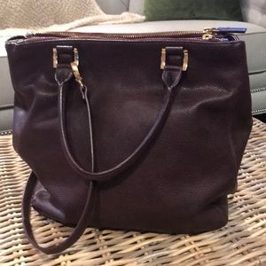 The Limited Large Leather Tote